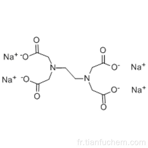 Sel tétrasodique d&#39;acide éthylènediaminetétraacétique CAS 13235-36-4